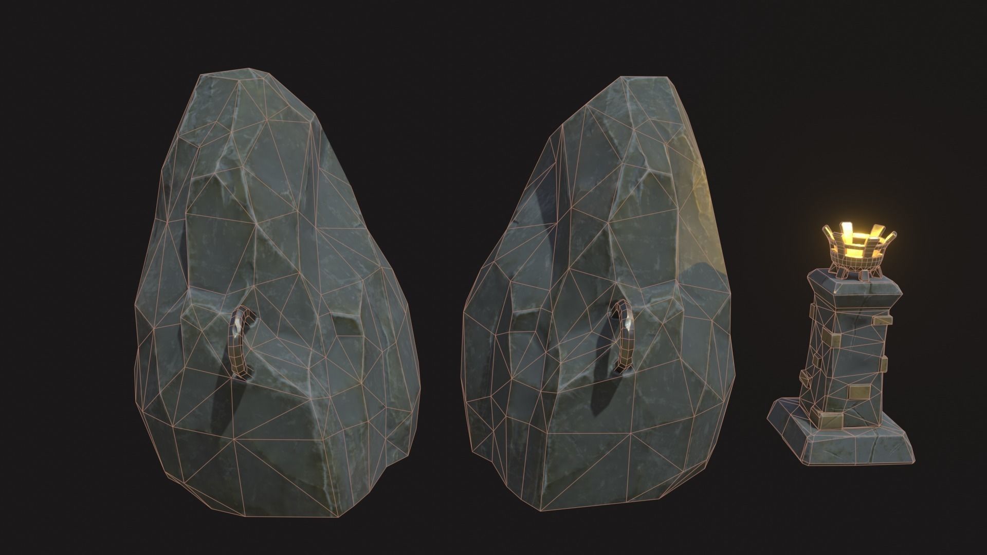 Stylized Props Pack Low-poly 3D model_5