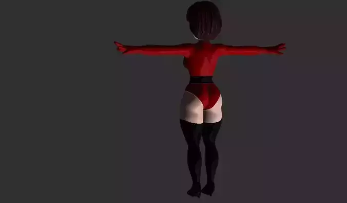 Mrs incredible marvel - Elastigirl 3D print model 