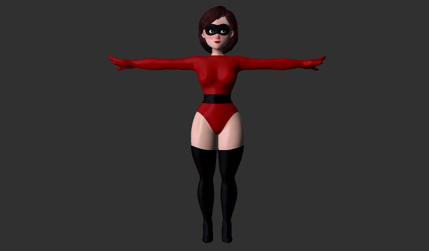 Mrs incredible marvel - Elastigirl 3D print model  3D print model_1