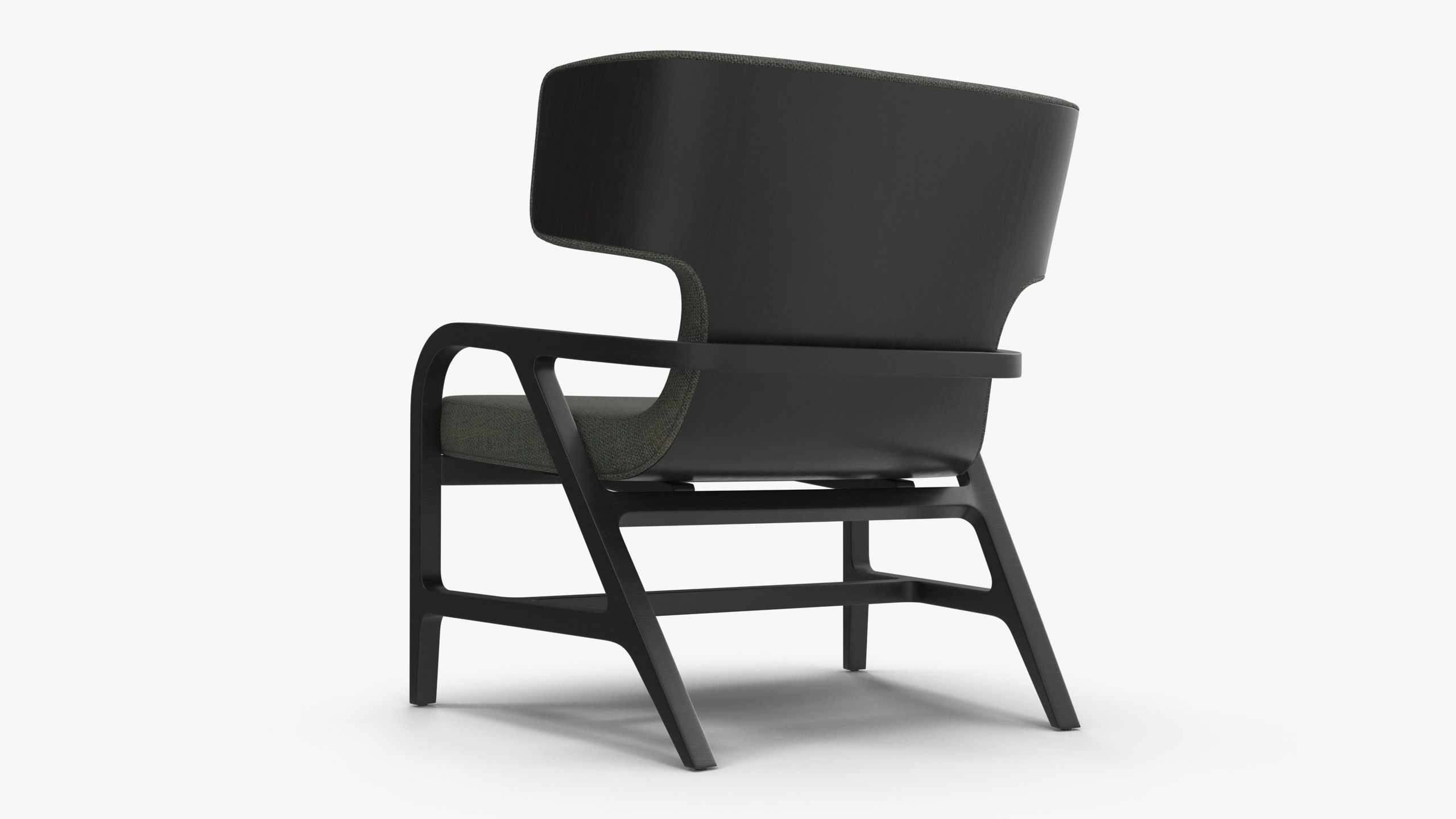 Maxalto Fulgens LXPL chair Low-poly 3D model_6