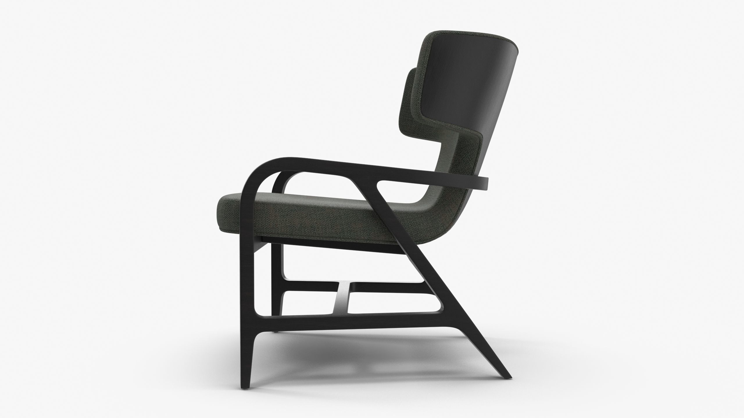 Maxalto Fulgens LXPL chair Low-poly 3D model_5
