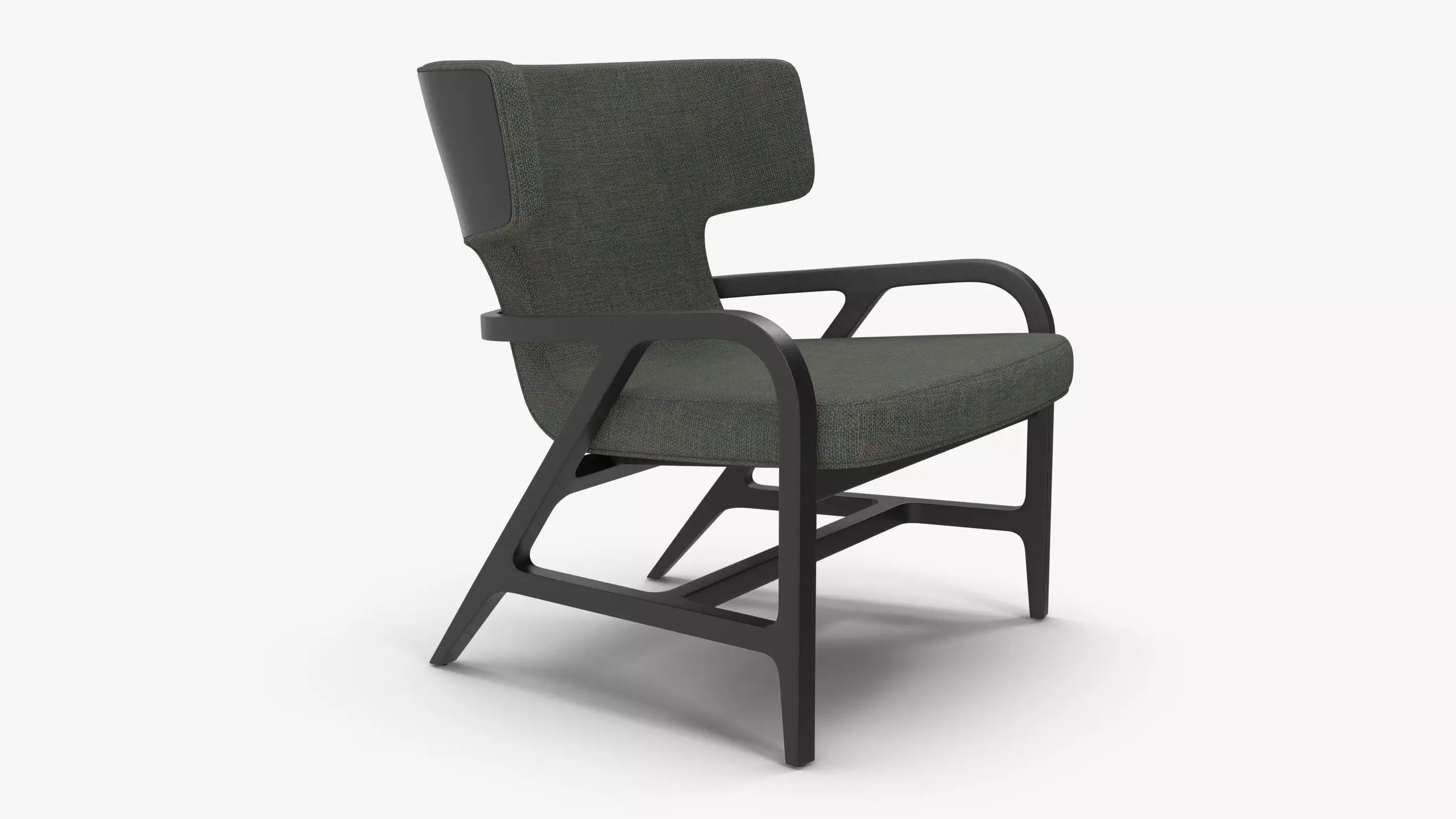 Maxalto Fulgens LXPL chair Low-poly 3D model_0