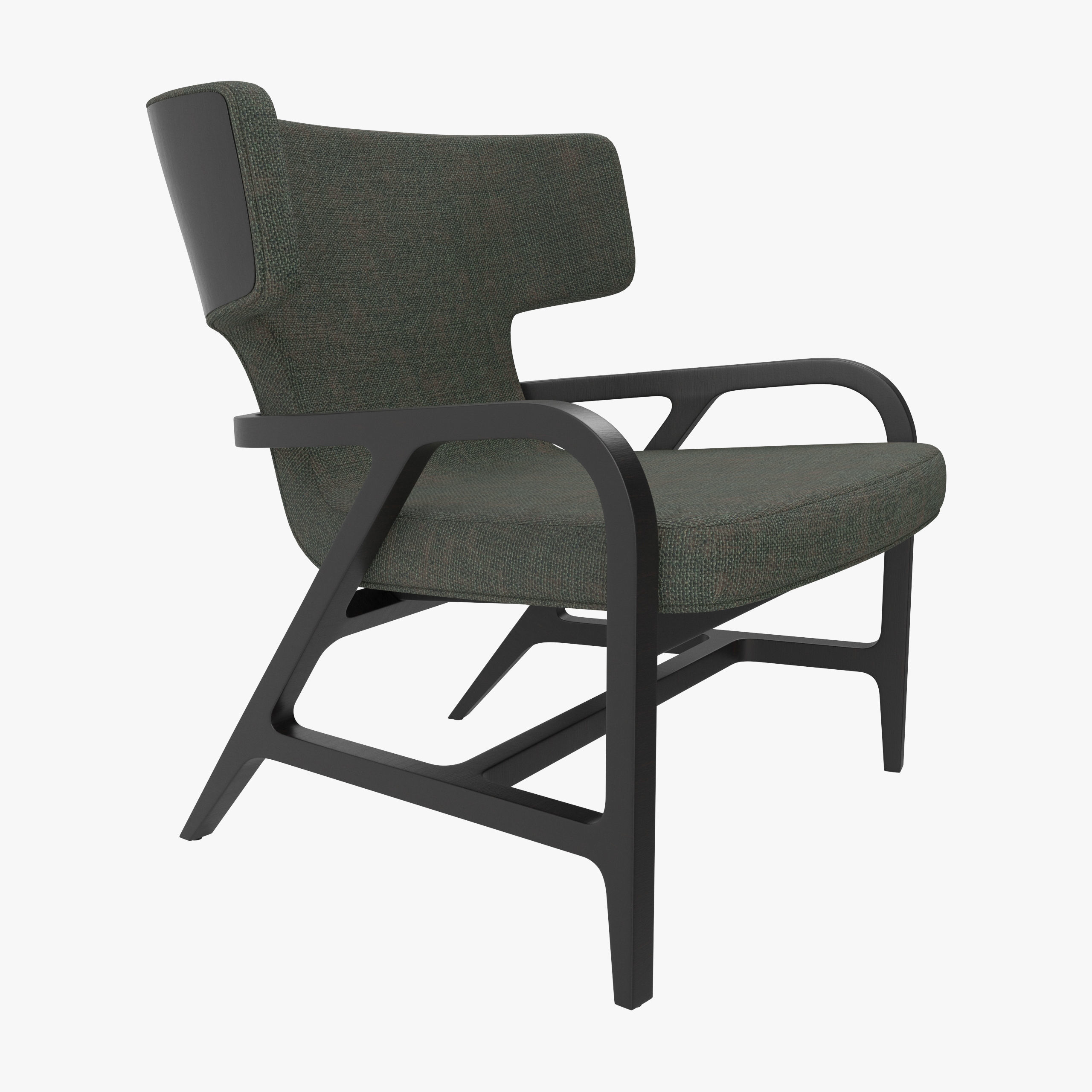 Maxalto Fulgens LXPL chair Low-poly 3D model_19