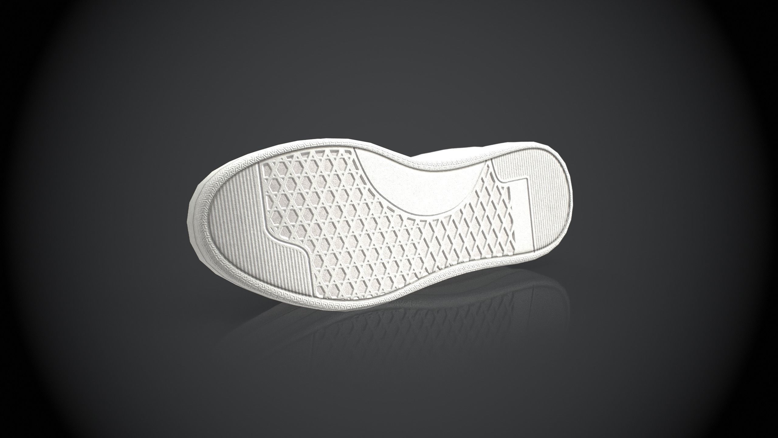 Sneakers Low-poly 3D model_6