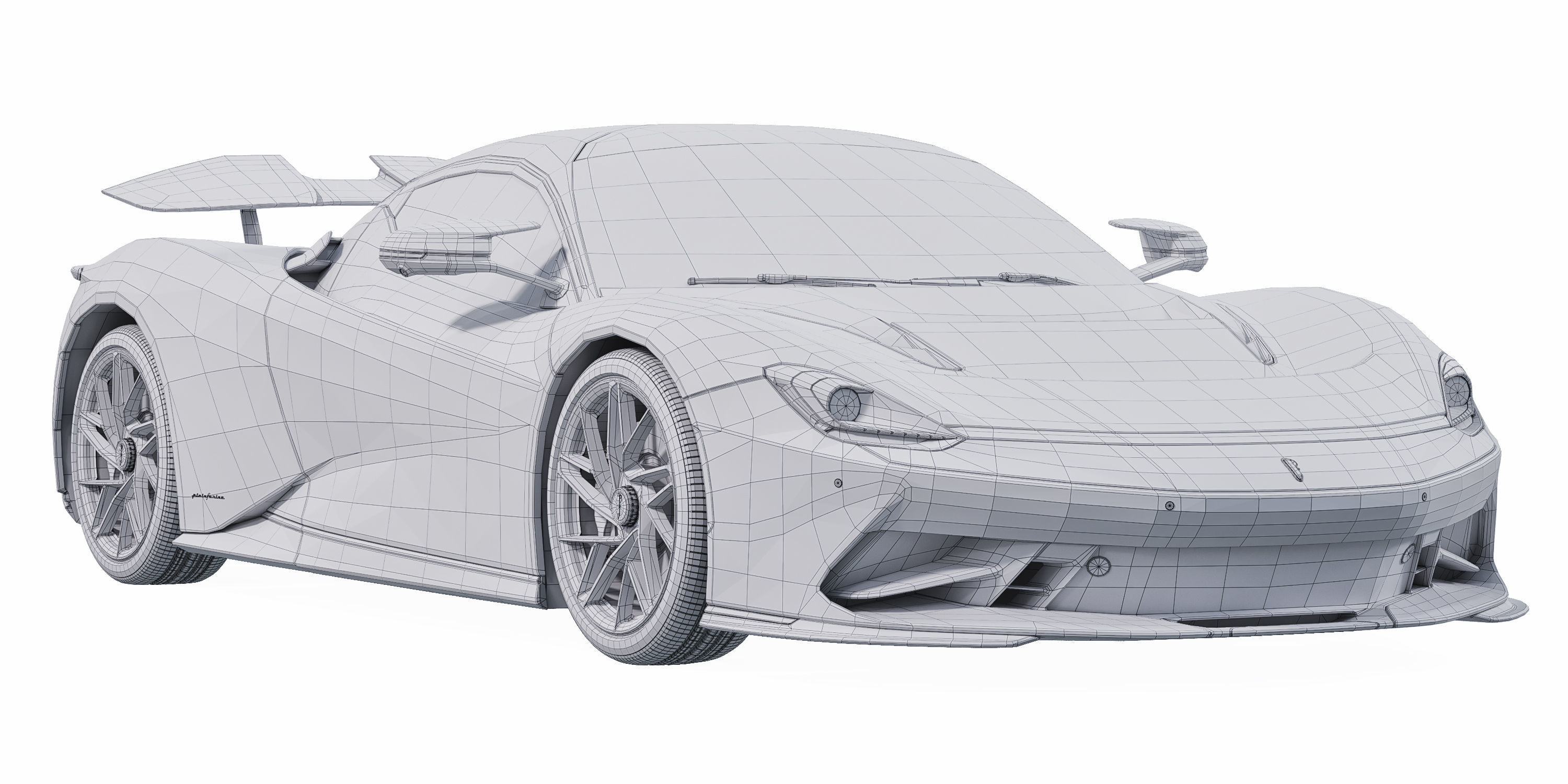 Pininfarina Battista 3D model_4