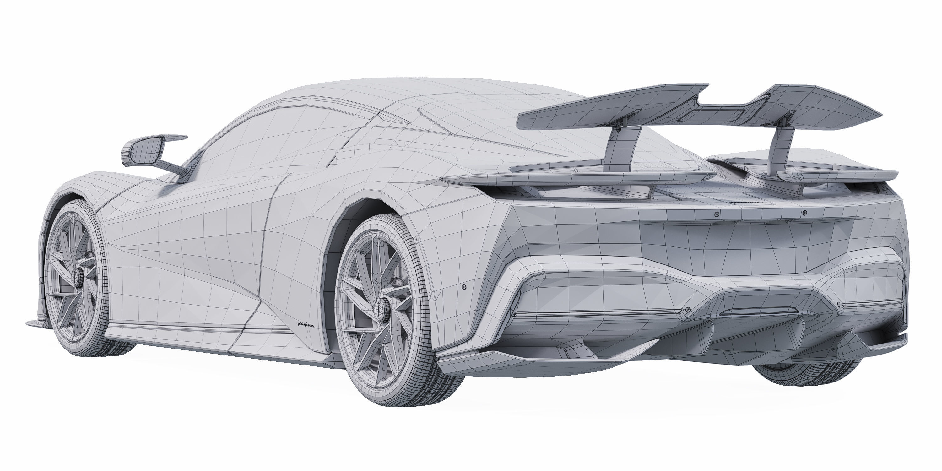 Pininfarina Battista 3D model_5