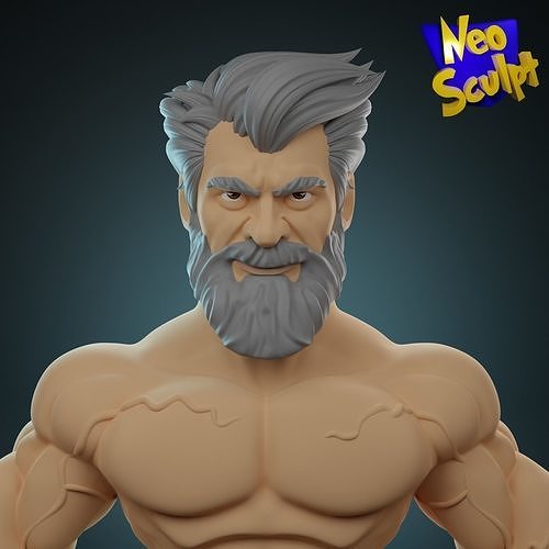 Old Logan 3D print model