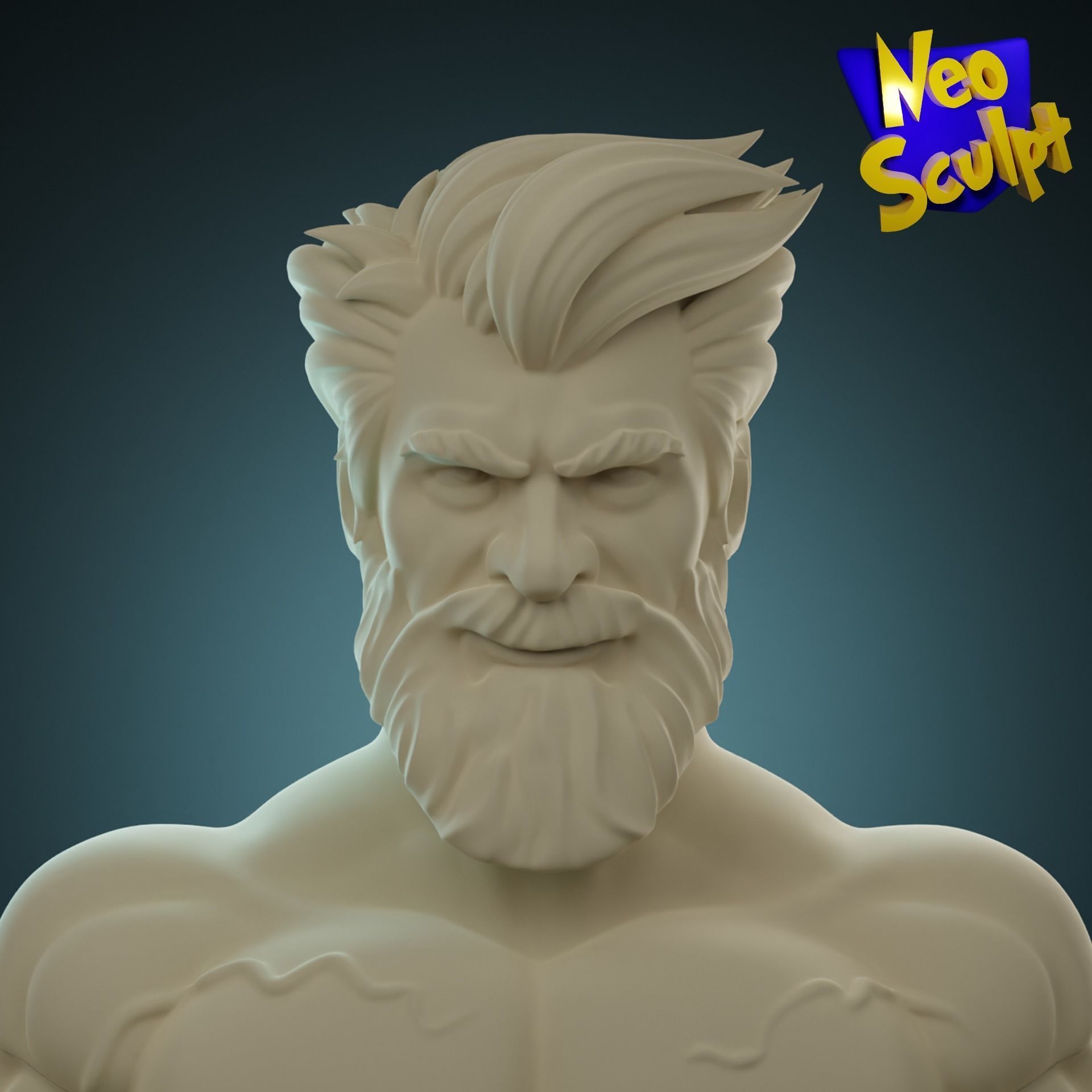 Old Logan 3D print model_4