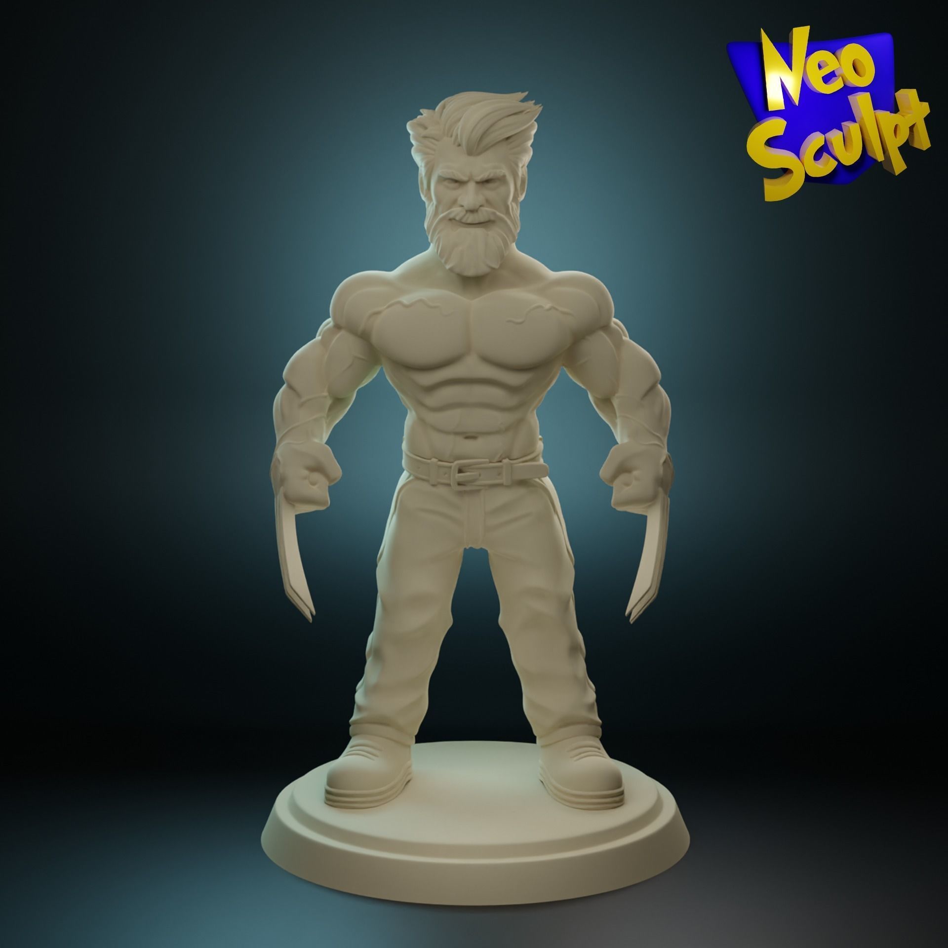 Old Logan 3D print model_5
