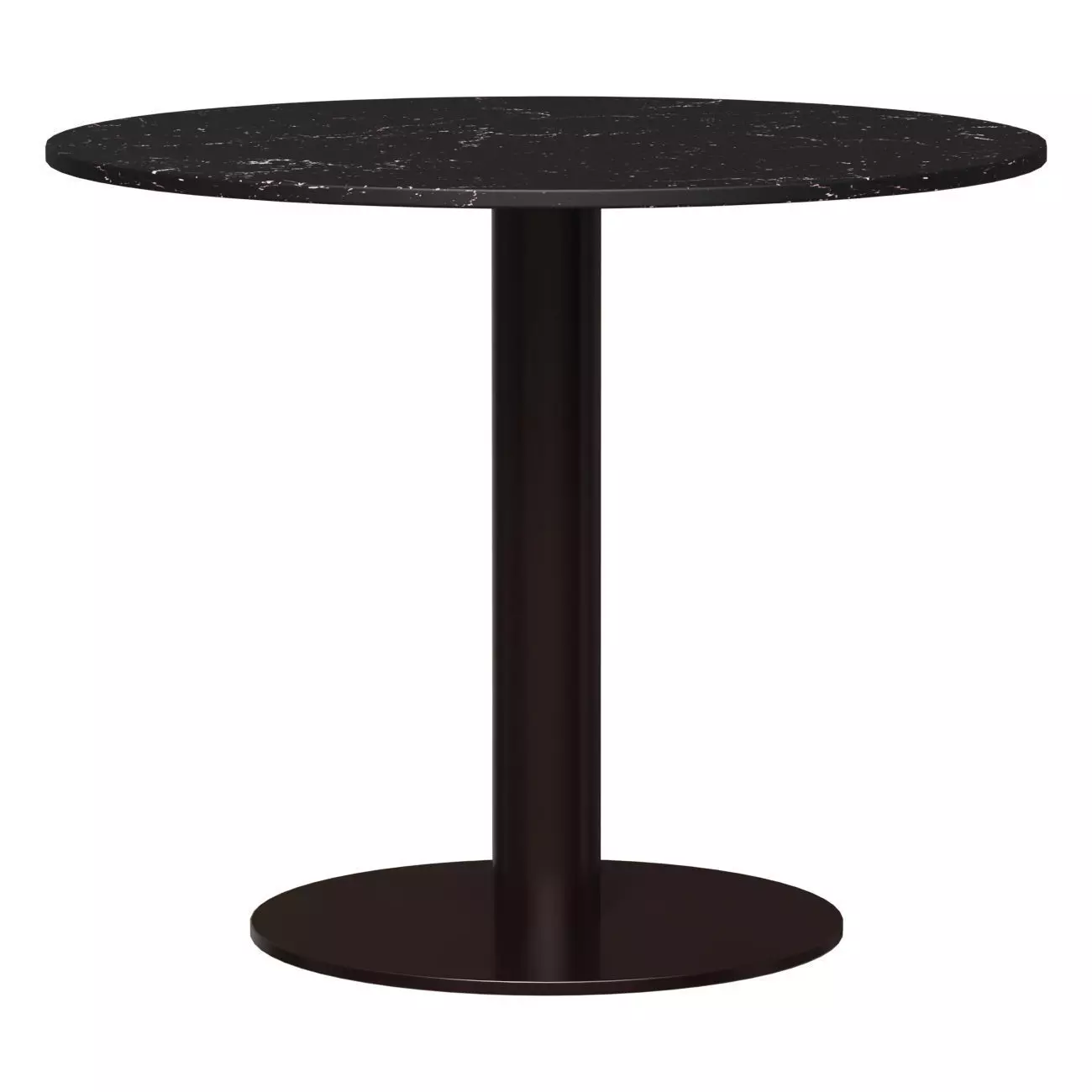 In Between SK18 Dining Table - Bronze Nero Marquina 3D model_0