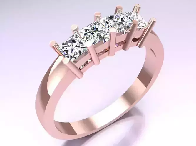 Diamond Ring - Womens Rings - N326240 3D print model