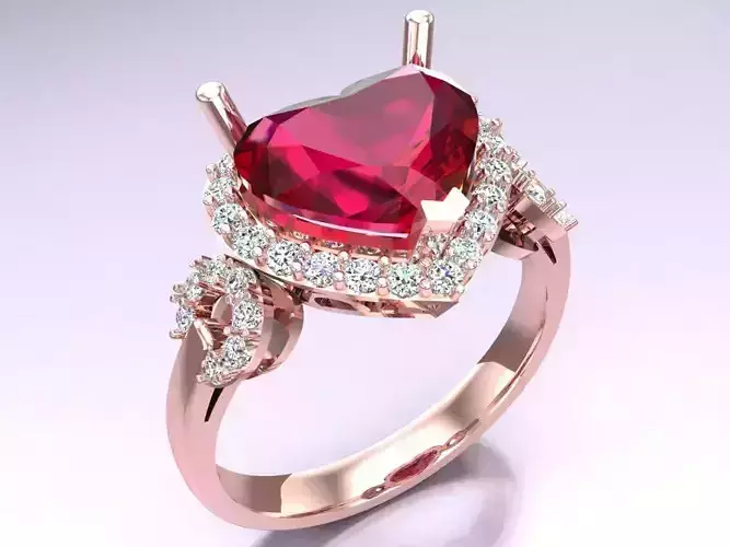 Heart Ring - Womens Rings - N326254