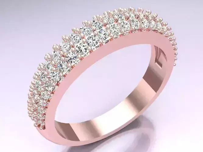 Diamond Ring - Womens Rings - N326303 3D print model