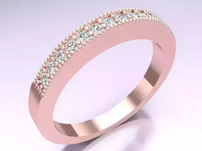 Diamond Ring - Womens Rings - N326308 3D print model