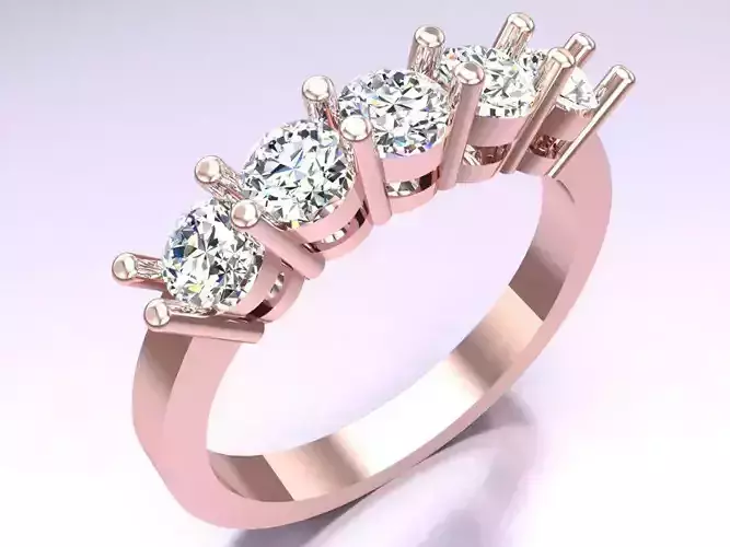 Diamond Ring - Womens Rings - N326401 3D print model