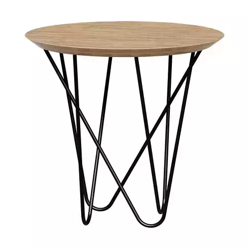 Yohsi 55 Side Table - Natural Oak