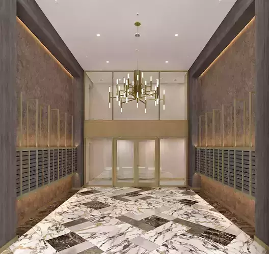 Entrance Lobby 3D model
