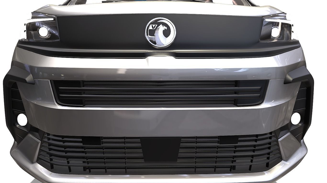 Vauxhall Vivaro Rigging Van 3D model_9