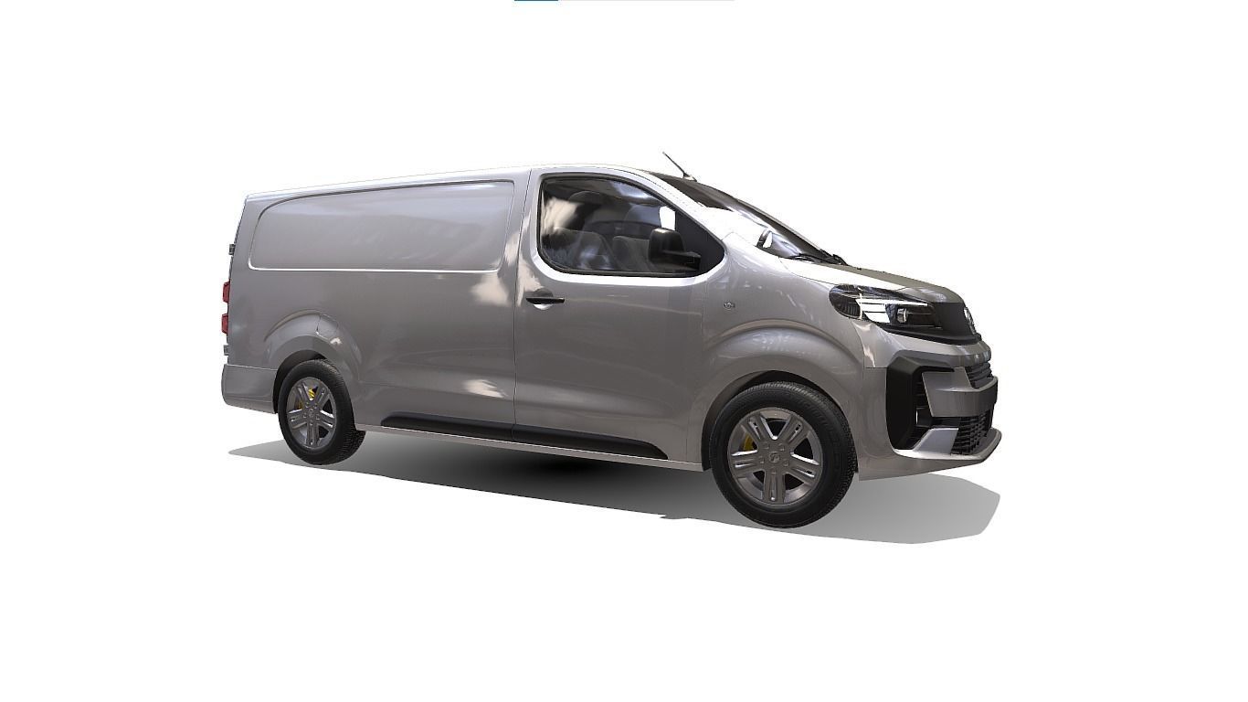 Vauxhall Vivaro Rigging Van 3D model_4