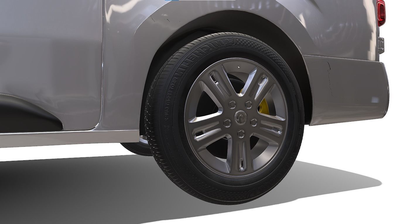 Vauxhall Vivaro Rigging Van 3D model_7