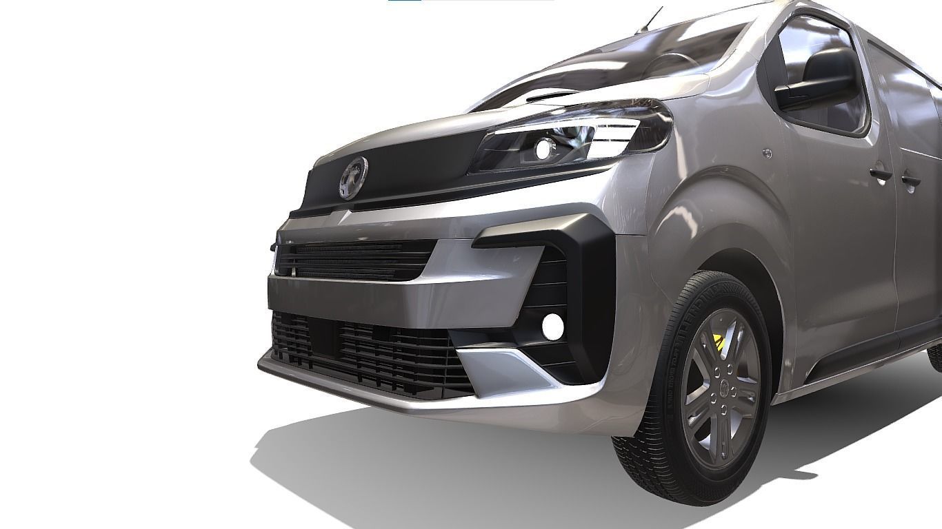 Vauxhall Vivaro Rigging Van 3D model_8