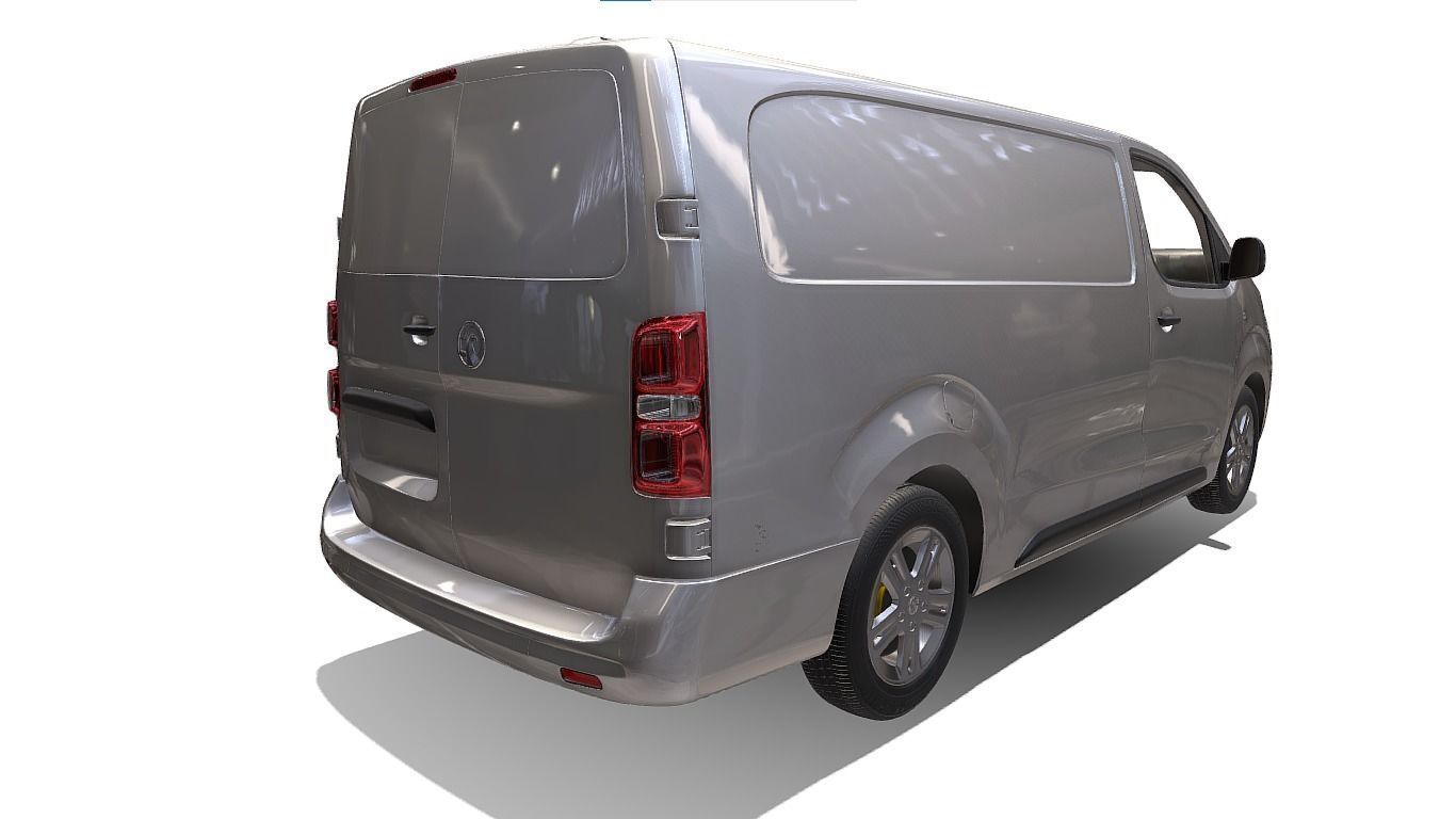 Vauxhall Vivaro Rigging Van 3D model_2