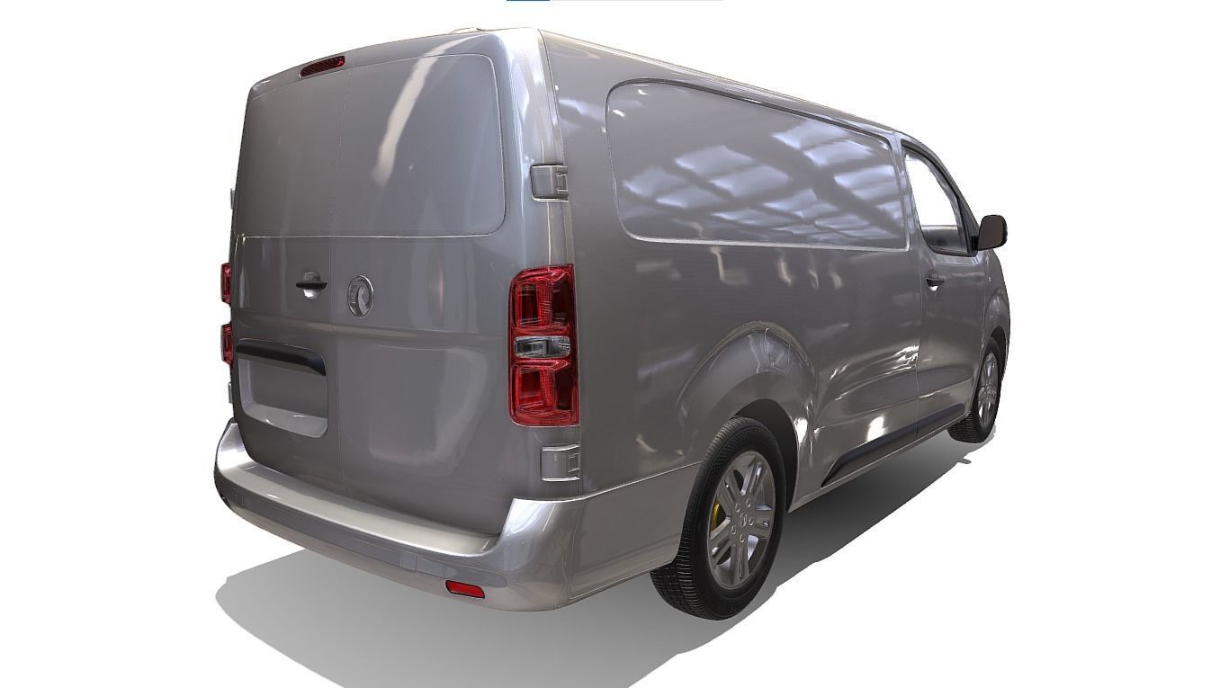 Vauxhall Vivaro Rigging Van 3D model_5