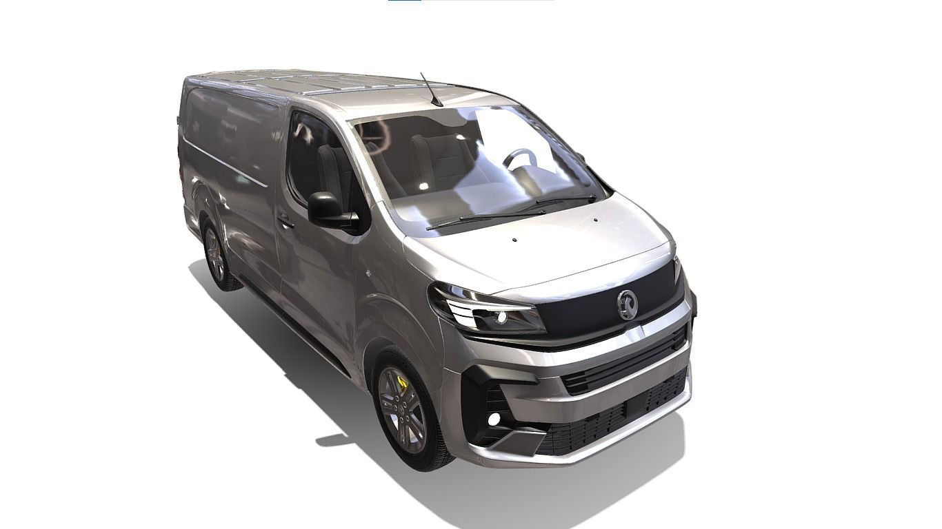 Vauxhall Vivaro Rigging Van 3D model_11
