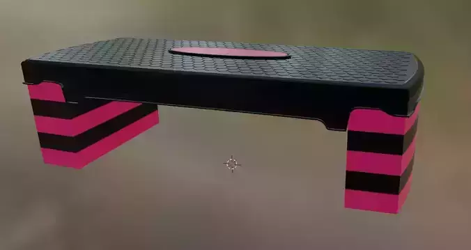 Tone Fitness Aerobic Step Platform Exercise Step  3D Model
