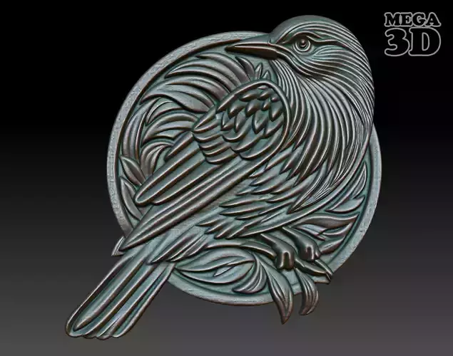 Starling Basrelief 240605 3D print model