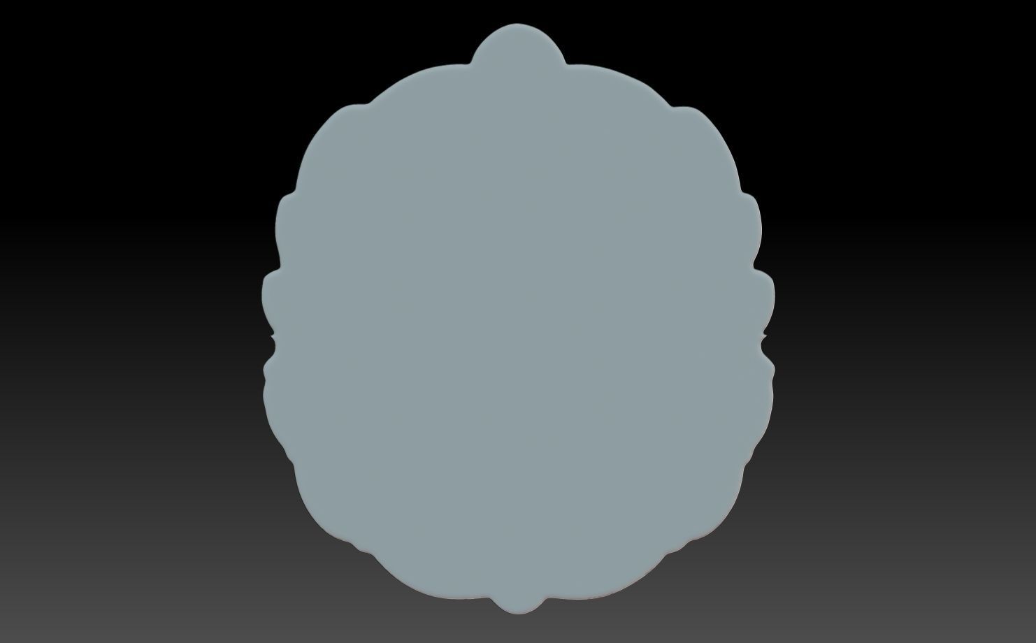 Peacock Basrelief 240605 3D print model_5