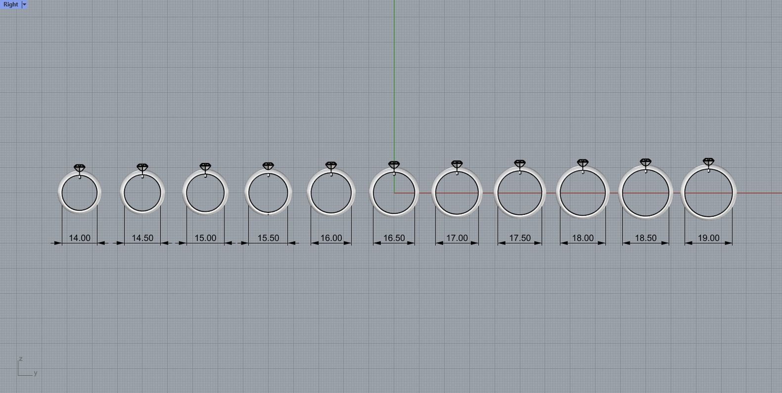 Engagement Solitaire Ring 3D print model_10