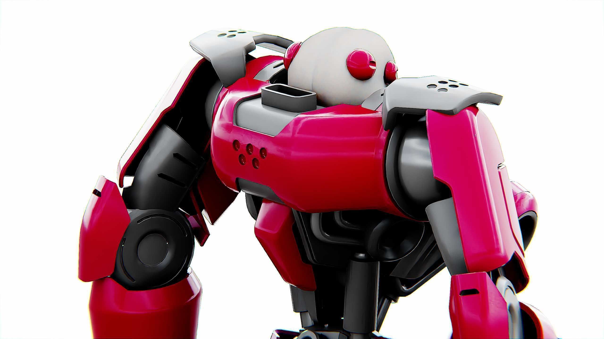 CYBORG ALIEN X-50 Rigged for Unreal Engine - Unity - MIXAMO 3D model_24