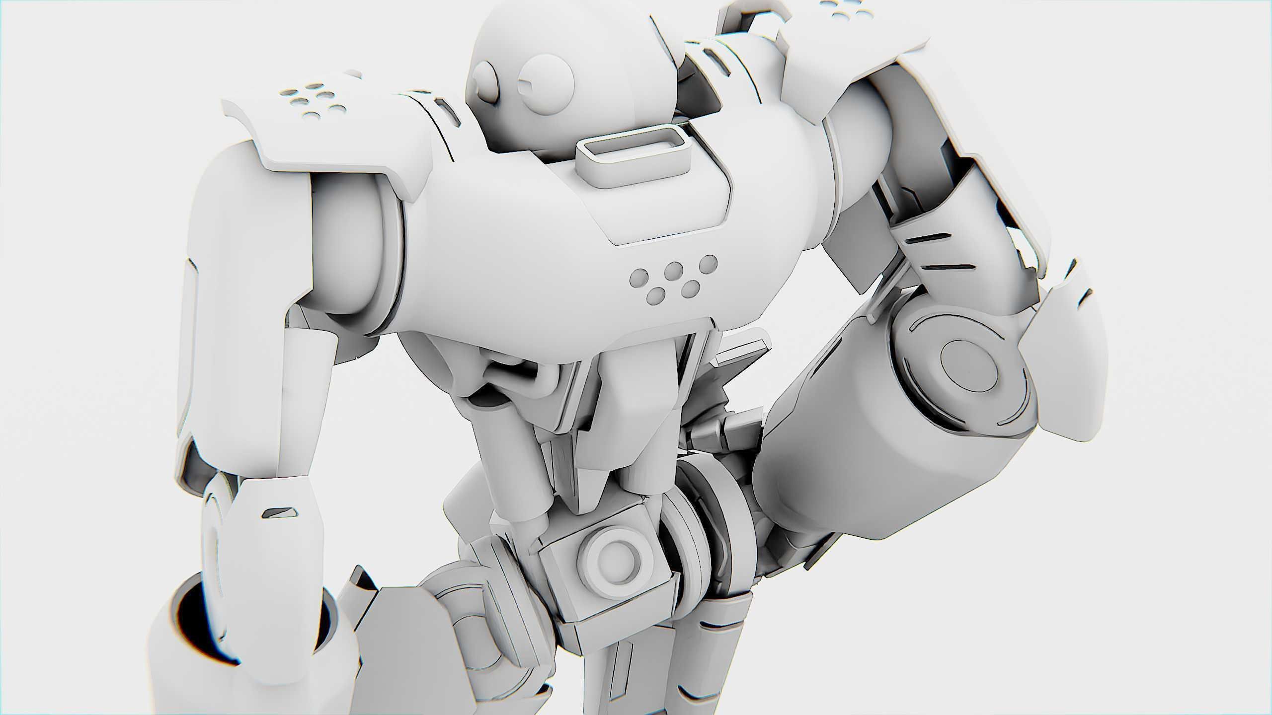 CYBORG ALIEN X-50 Rigged for Unreal Engine - Unity - MIXAMO 3D model_36