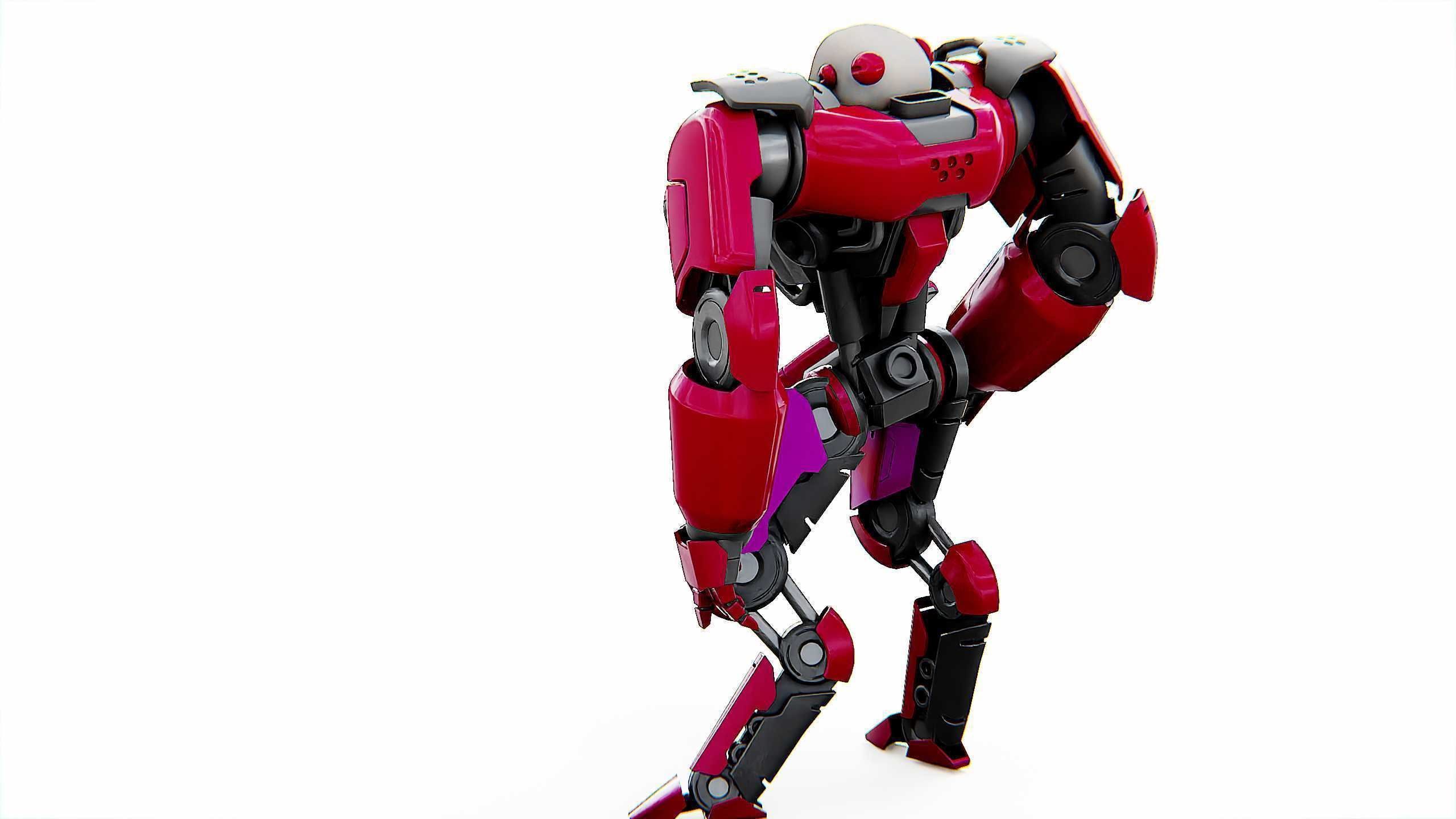 CYBORG ALIEN X-50 Rigged for Unreal Engine - Unity - MIXAMO 3D model_15