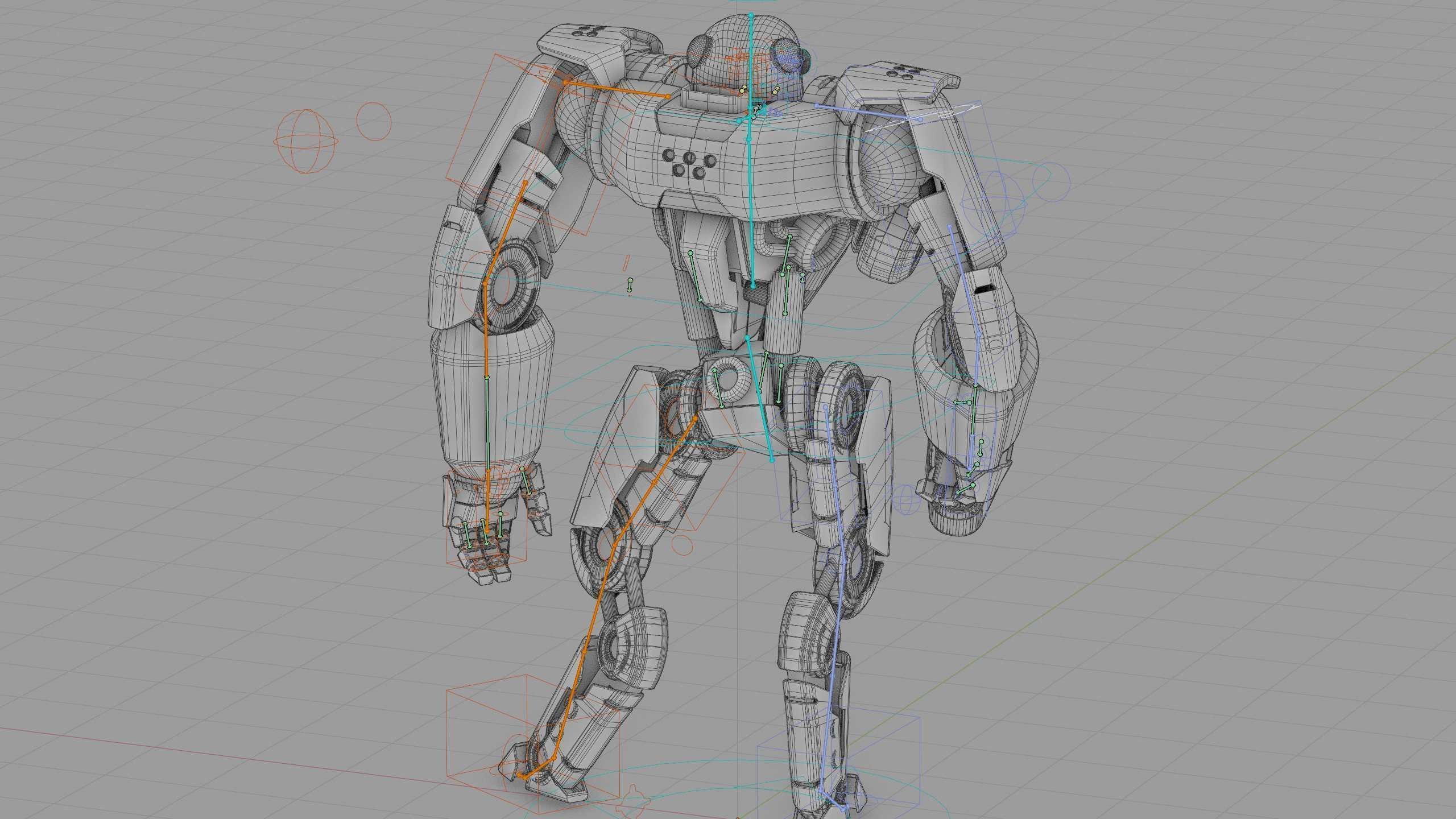 CYBORG ALIEN X-50 Rigged for Unreal Engine - Unity - MIXAMO 3D model_41