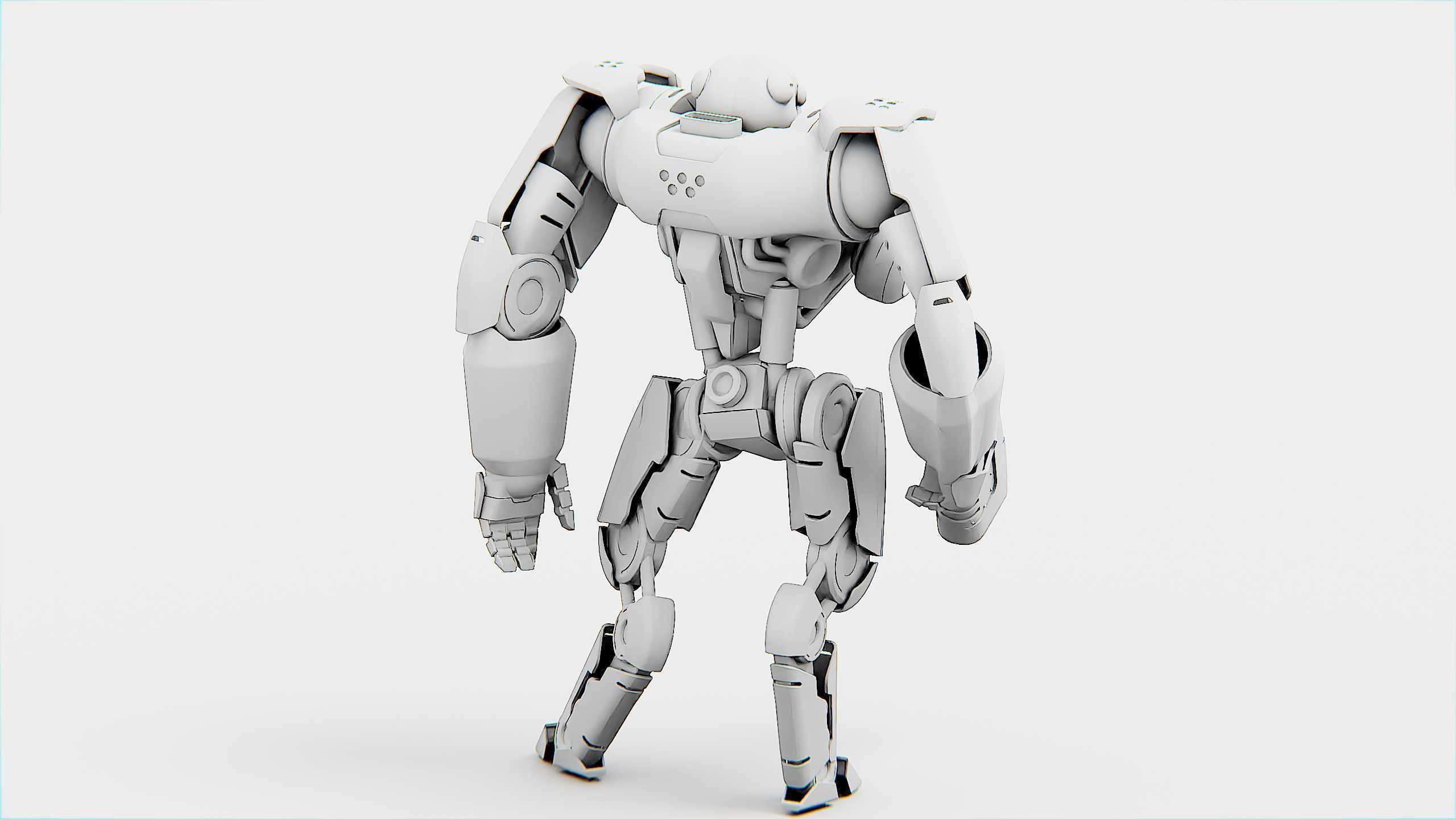 CYBORG ALIEN X-50 Rigged for Unreal Engine - Unity - MIXAMO 3D model_33