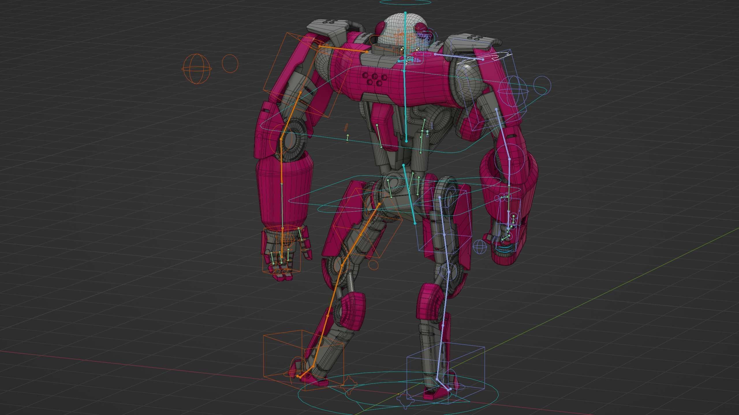 CYBORG ALIEN X-50 Rigged for Unreal Engine - Unity - MIXAMO 3D model_38