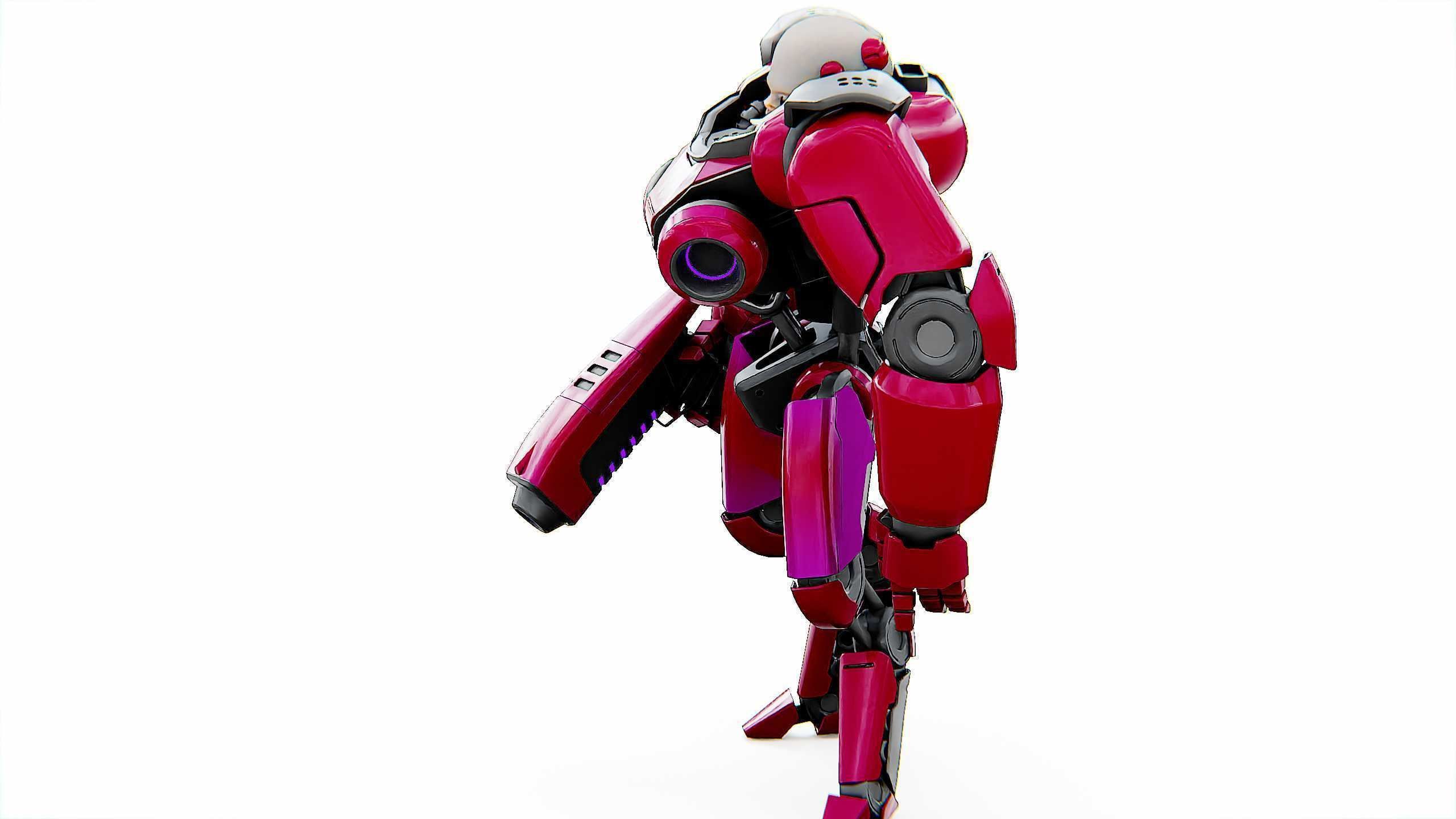 CYBORG ALIEN X-50 Rigged for Unreal Engine - Unity - MIXAMO 3D model_18