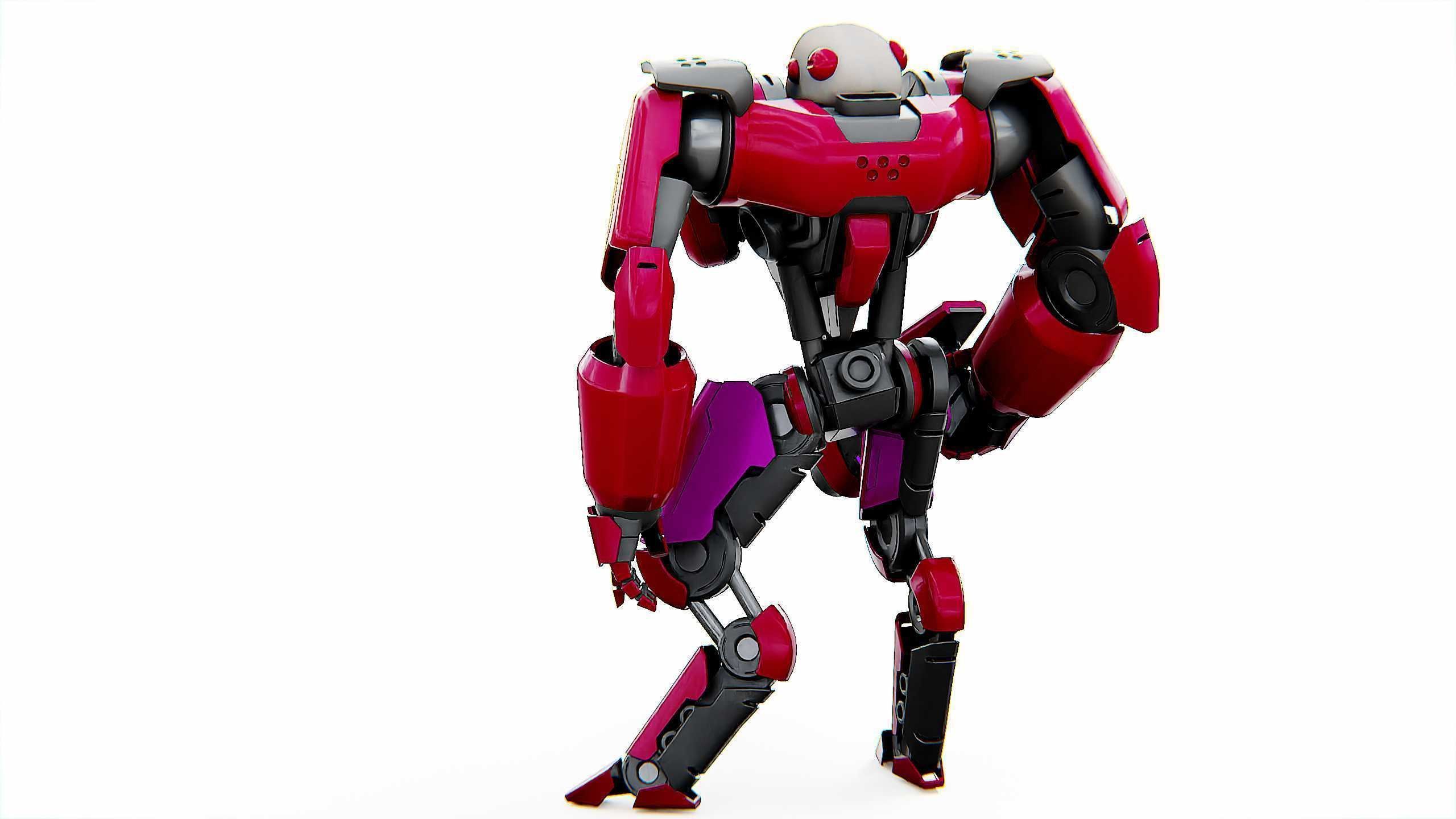 CYBORG ALIEN X-50 Rigged for Unreal Engine - Unity - MIXAMO 3D model_14