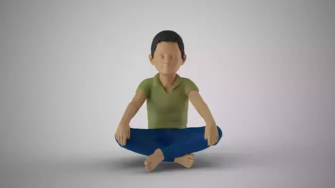 Happy Boy 3D print model