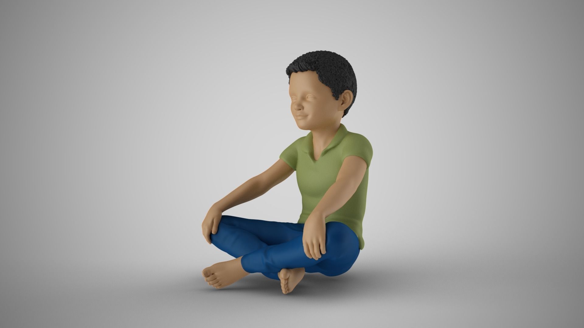 Happy Boy 3D print model_9