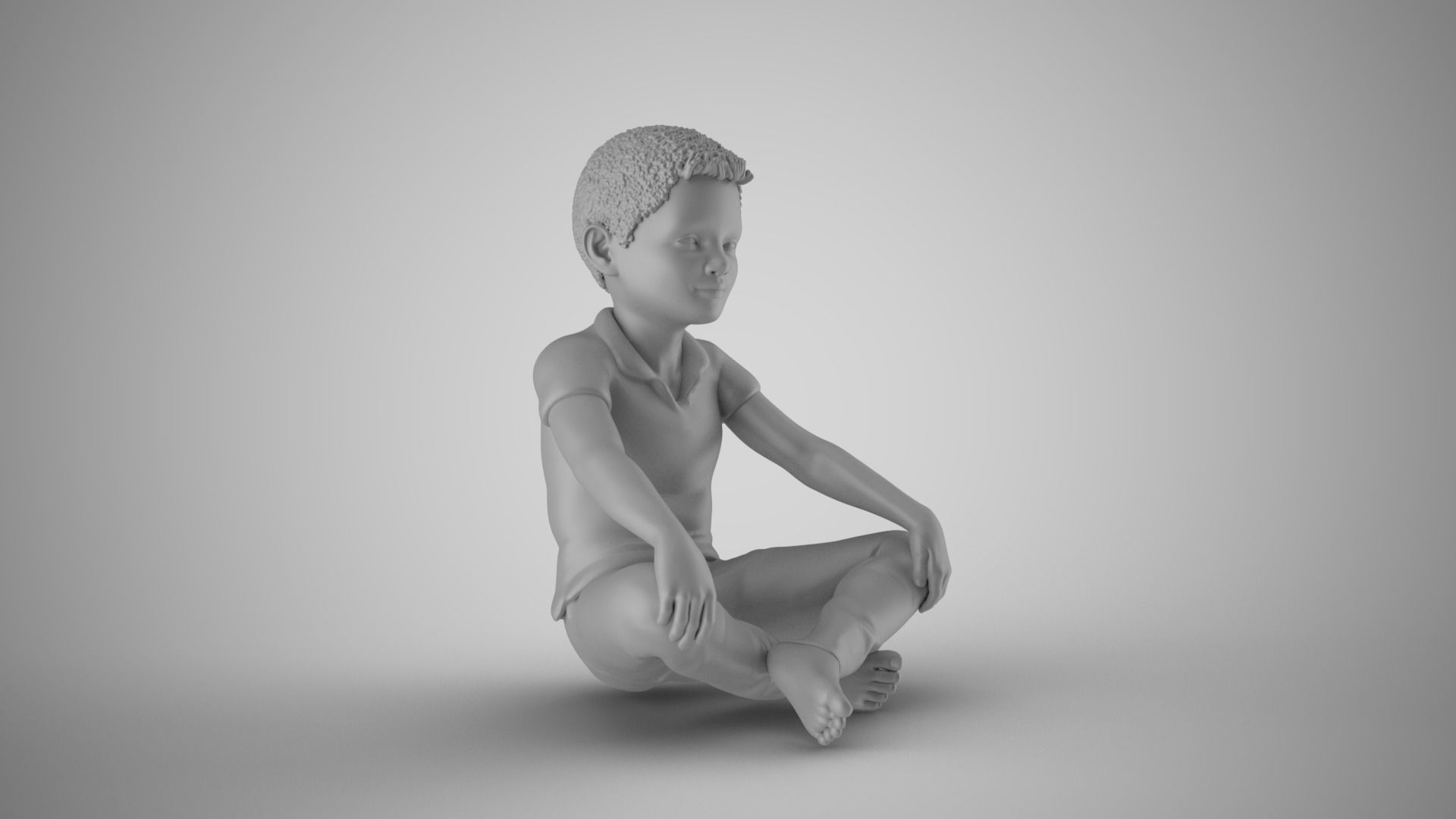 Happy Boy 3D print model_3