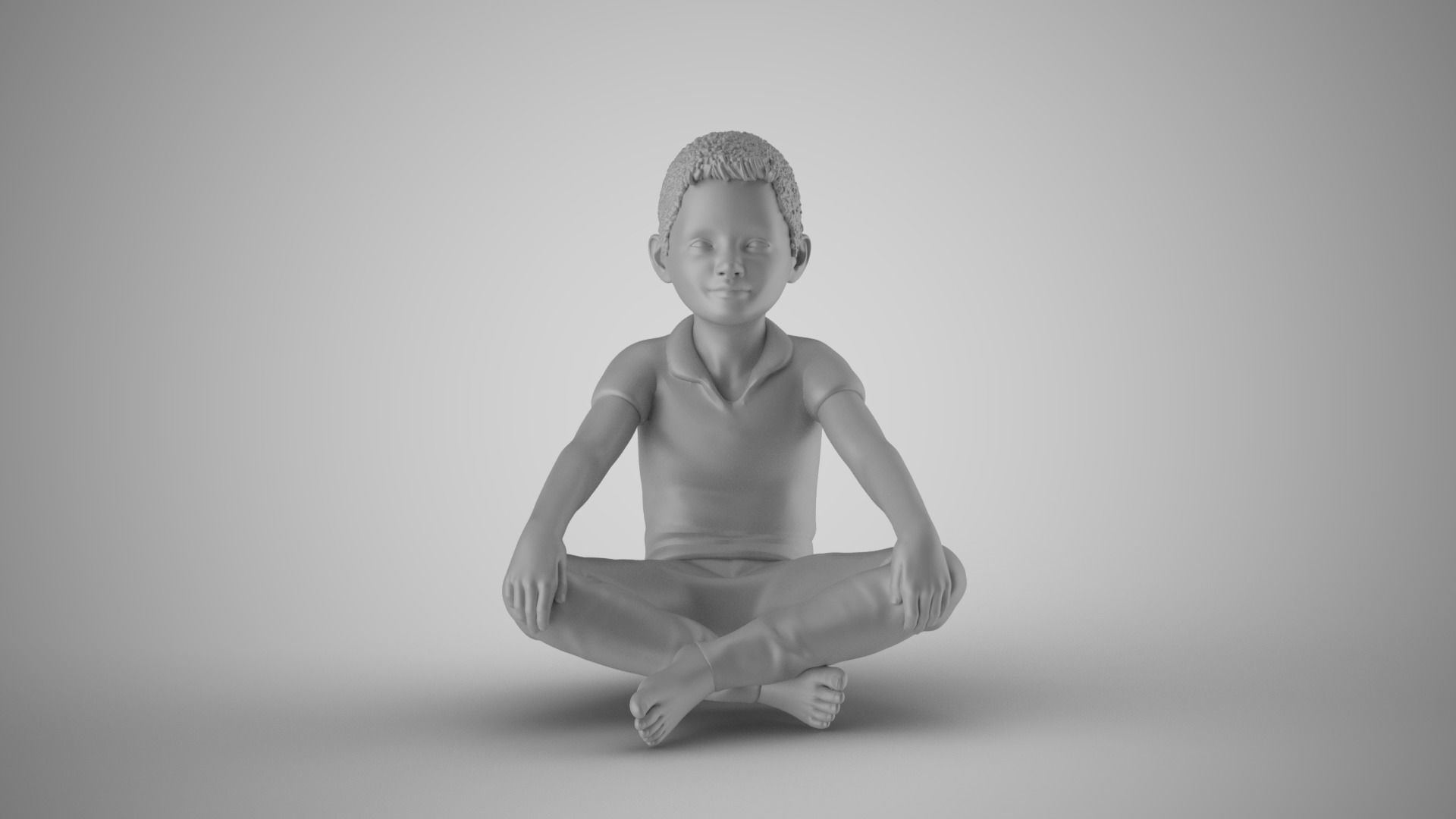 Happy Boy 3D print model_2