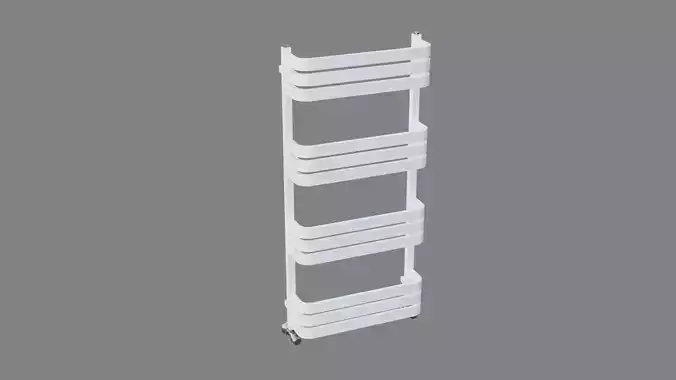 Bathroom Radiator Low-poly 3D model