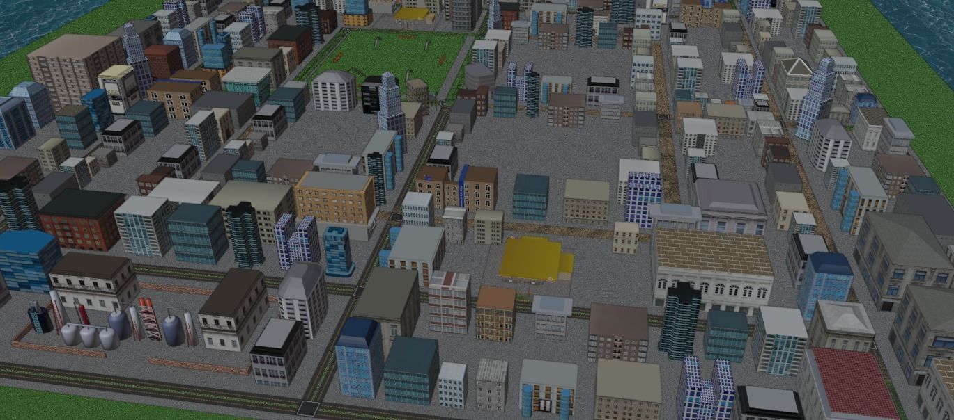 CITY MAP 3D model_8