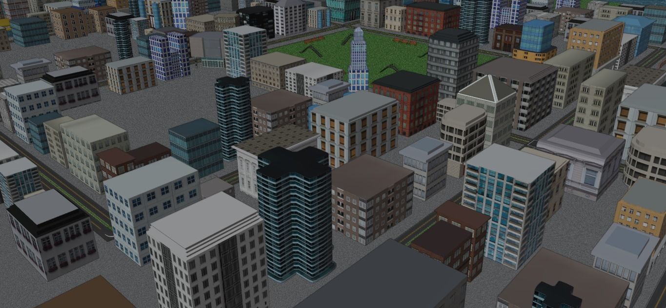 CITY MAP 3D model_6
