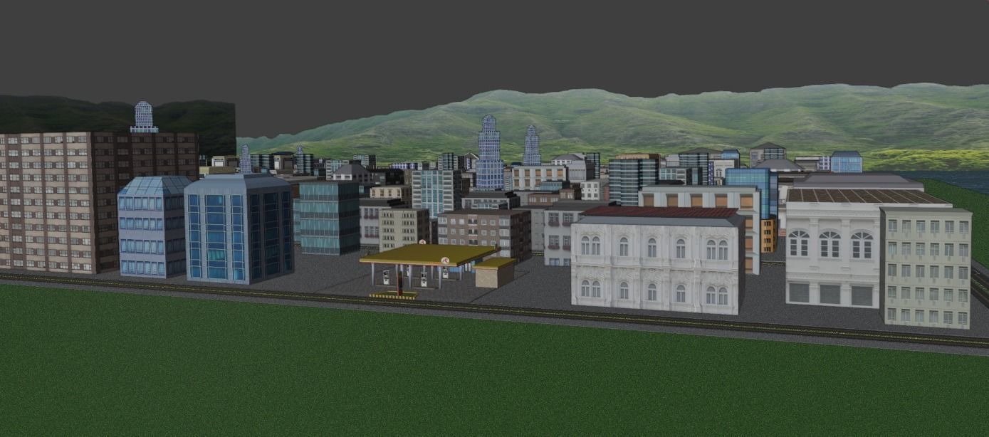 CITY MAP 3D model_7