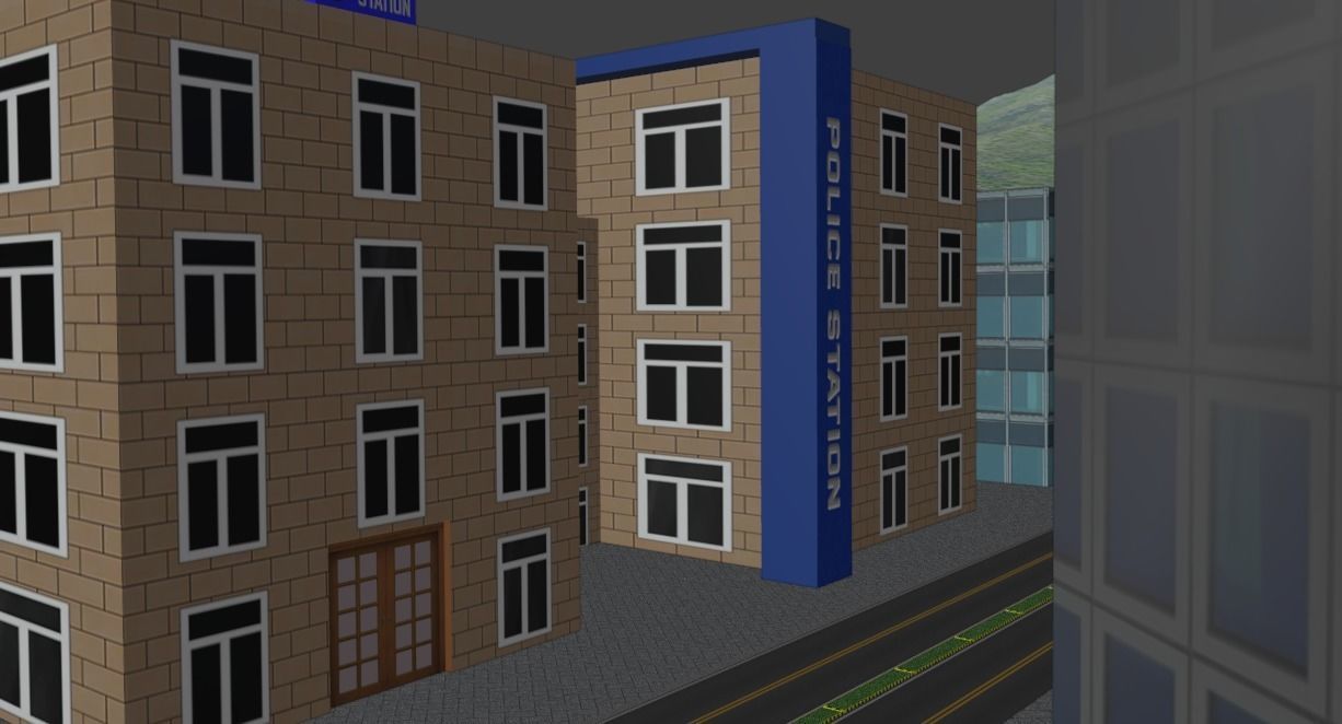 CITY MAP 3D model_14