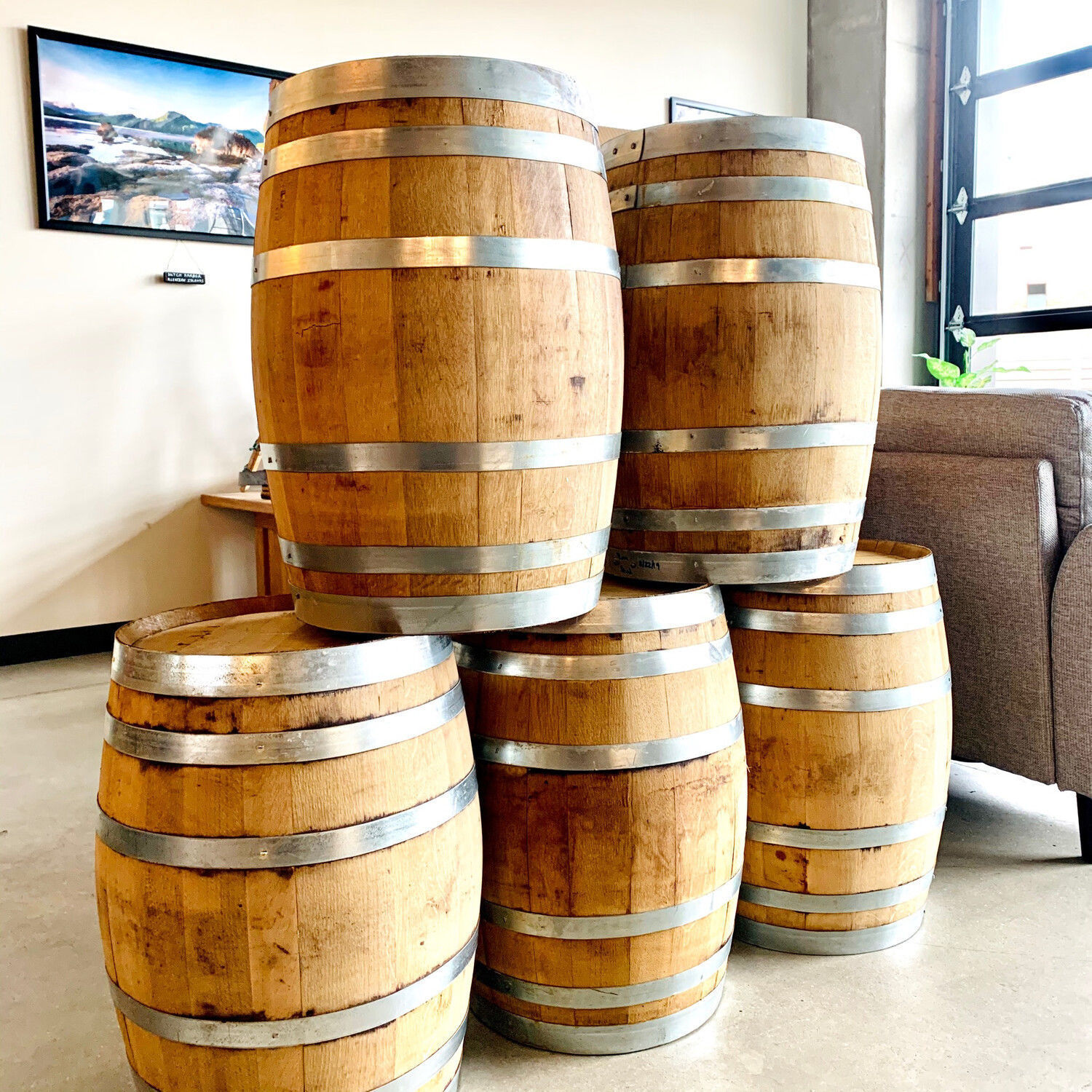 Model Railway - Beer Whisky Barrels - Kegs - Wooden 3D print model_10